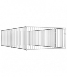vidaXL Outdoor Dog Kennel 200x400x100 cm