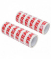 vidaXL Packaging Tape 12 pcs FRAGILE Printed White 48 mm x 66 m