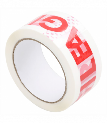 vidaXL Packaging Tape 72 pcs FRAGILE Printed White 48 mm x 66 m