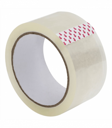 vidaXL Packaging Tape 72 pcs Transparent 48 mm x 66 m