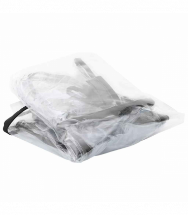 vidaXL Pet Stroller Cover Other Transparent 65 x 32 x 57 cm PVC