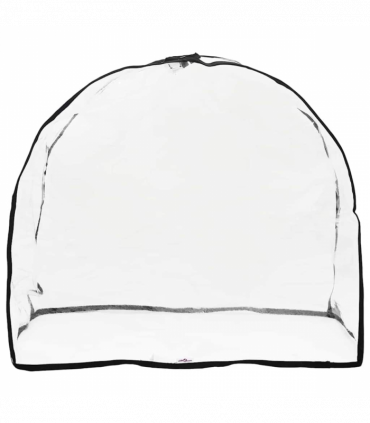 vidaXL Pet Stroller Cover Other Transparent 65 x 32 x 57 cm PVC