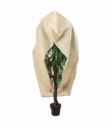 vidaXL Plant Fleece Covers with Zip 4 pcs 70 g/m² 3.93x3 m