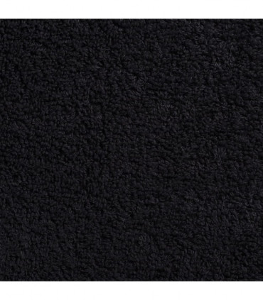 vidaXL Premium Sauna Towels 2 pcs Black 80x200 cm 600 gsm 100% Cotton