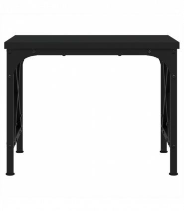 vidaXL Printer Stand Black 40x30x31 cm Engineered Wood