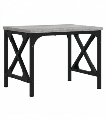 vidaXL Printer Stand Grey Sonoma 40x30x31 cm Engineered Wood