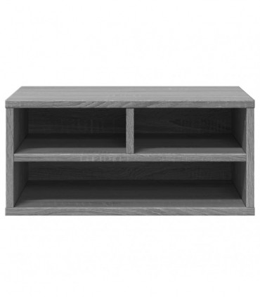 vidaXL Printer Stand Grey Sonoma 49x40x22,5 cm Engineered Wood