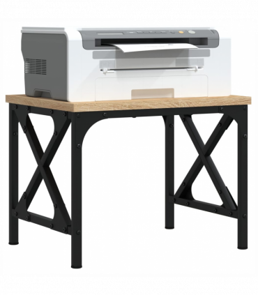 vidaXL Printer Stand Sonoma Oak 40x30x31 cm Engineered Wood