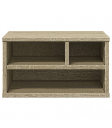 vidaXL Printer Stand Sonoma Oak 40x32x22,5 cm Engineered Wood