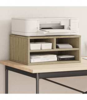 vidaXL Printer Stand Sonoma Oak 49x40x22,5 cm Engineered Wood