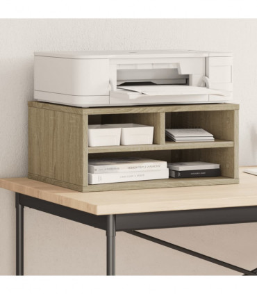 vidaXL Printer Stand Sonoma Oak 49x40x22,5 cm Engineered Wood