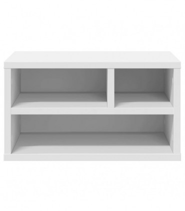 vidaXL Printer Stand White 40x32x22,5 cm Engineered Wood