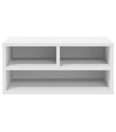 vidaXL Printer Stand White 49x40x22,5 cm Engineered Wood