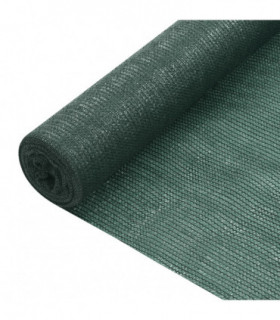 vidaXL Privacy Net Green 1.5x50 m HDPE 75 g/m²