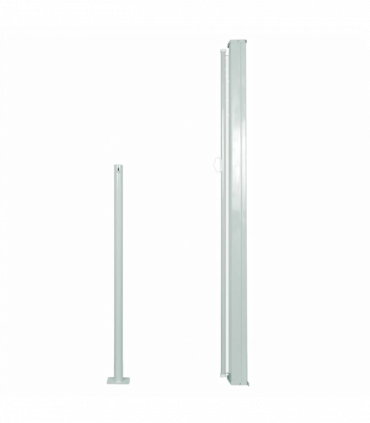 vidaXL Retractable Side Awning 140 x 300 cm Cream