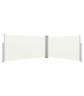 vidaXL Retractable Side Awning 160x600 cm Cream