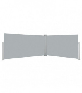 vidaXL Retractable Side Awning 160x600 cm Grey