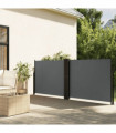 vidaXL Retractable Side Awning Anthracite 120x600 cm