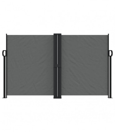 vidaXL Retractable Side Awning Anthracite 140x1000 cm