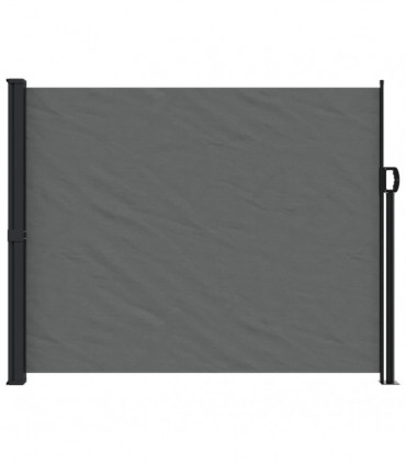 vidaXL Retractable Side Awning Anthracite 160x300 cm
