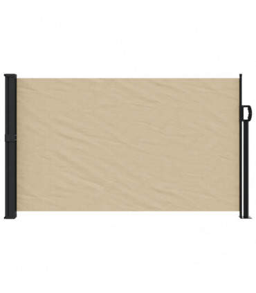 vidaXL Retractable Side Awning Beige 120x500 cm