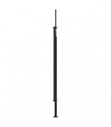 vidaXL Retractable Side Awning Cream 200x600 cm