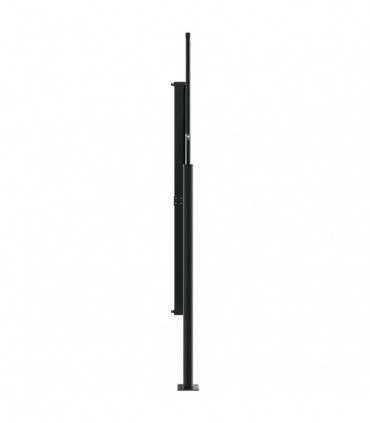 vidaXL Retractable Side Awning Dark Green 180x600 cm