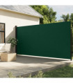 vidaXL Retractable Side Awning Dark Green 200x600 cm