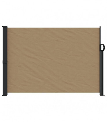 vidaXL Retractable Side Awning Taupe 140x300 cm