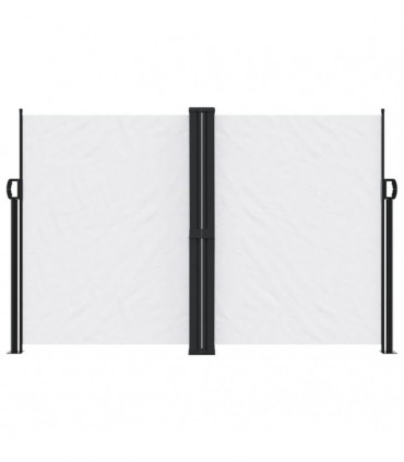 vidaXL Retractable Side Awning White 160x1000 cm