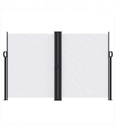 vidaXL Retractable Side Awning White 160x1200 cm