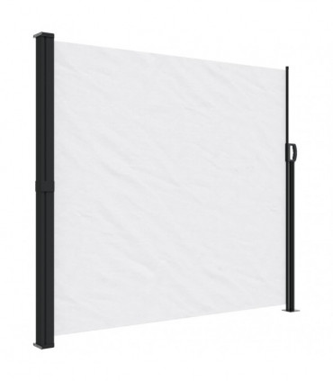 vidaXL Retractable Side Awning White 180x600 cm