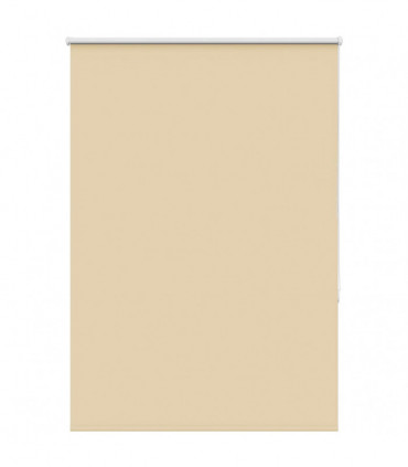 vidaXL Roller Blind Blackout Beige 105x150 cm Fabric Width 100.7 cm Polyester