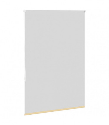 vidaXL Roller Blind Blackout Beige 105x150 cm Fabric Width 100.7 cm Polyester