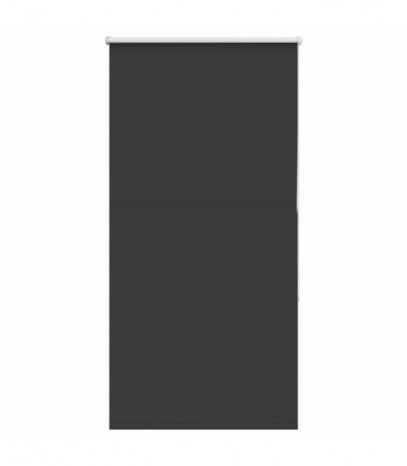 vidaXL Roller Blind Blackout Black 75x130 cm Fabric Width 70.7 cm Polyester