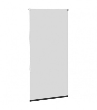 vidaXL Roller Blind Blackout Black 75x130 cm Fabric Width 70.7 cm Polyester