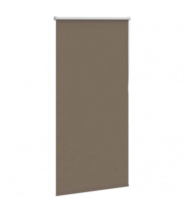 vidaXL Roller Blind Blackout Coffee 70x130 cm Fabric Width 65.7 cm Polyester