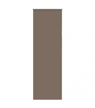 vidaXL Roller Blind Blackout Coffee 75x230 cm Fabric Width 70.7 cm Polyester