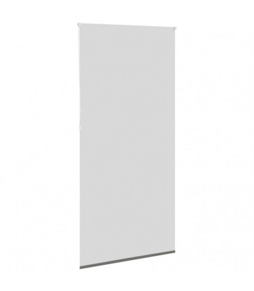 vidaXL Roller Blind Blackout Grey 105x230 cm Fabric Width 100.7 cm Polyester