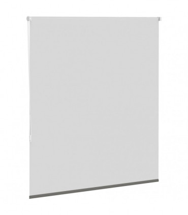 vidaXL Roller Blind Blackout Grey 120x150 cm Fabric Width 116.6 cm Polyester