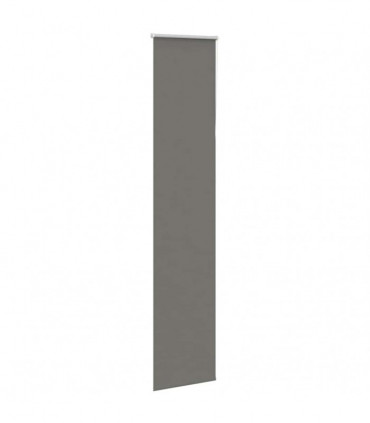 vidaXL Roller Blind Blackout Grey 45x210 cm Fabric Width 40.7 cm Polyester
