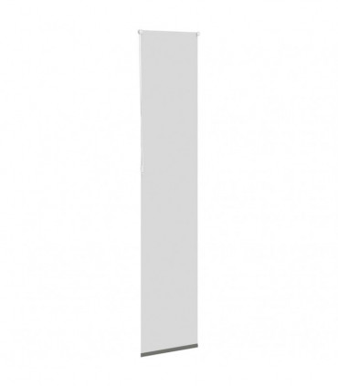 vidaXL Roller Blind Blackout Grey 45x210 cm Fabric Width 40.7 cm Polyester