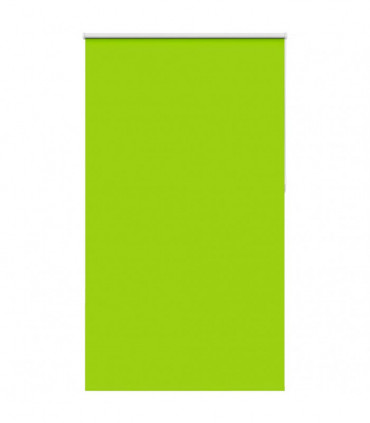 vidaXL Roller Blind Blackout Leaves Green 140x210 cm Fabric Width 136.6 cm Polyester