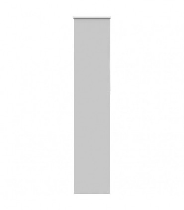 vidaXL Roller Blind Blackout Light Grey 60x230 cm Fabric Width 55.7 cm Polyester