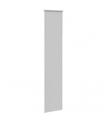 vidaXL Roller Blind Blackout Light Grey 60x230 cm Fabric Width 55.7 cm Polyester