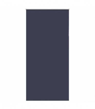 vidaXL Roller Blind Blackout Marine 90x210 cm Fabric Width 85.7 cm Polyester