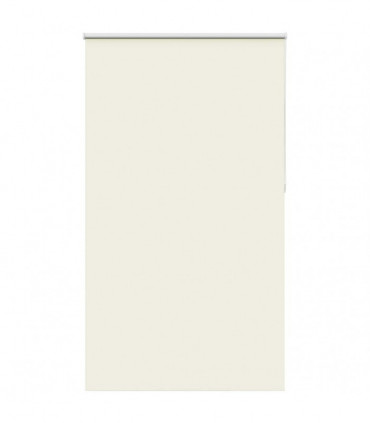 vidaXL Roller Blind Blackout Off White 120x210 cm Fabric Width 116.6 cm Polyester