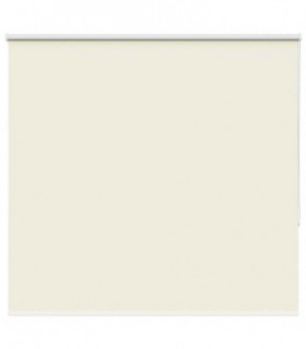 vidaXL Roller Blind Blackout Off White 150x150 cm Fabric Width 146.6 cm Polyester