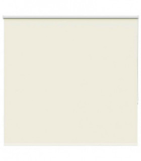 vidaXL Roller Blind Blackout Off White 150x175 cm Fabric Width 146.6 cm Polyester