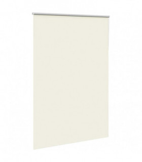 vidaXL Roller Blind Blackout Off White 150x210 cm Fabric Width 146.6 cm Polyester